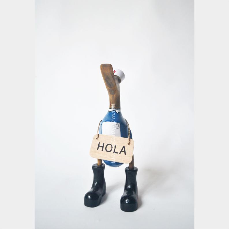 Nurse Costume duck craft bamboo duck, duck decoration, bamboo craft, bali bamboo duck, duck handmade | Free Shipping